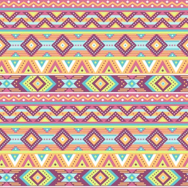 Etnik boho seamless modeli 