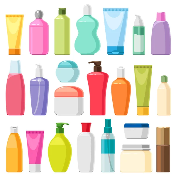 Color bottles — Stock Vector