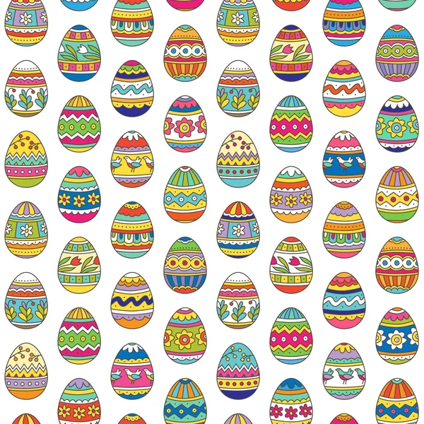 Color Huevos de Pascua — Archivo Imágenes Vectoriales