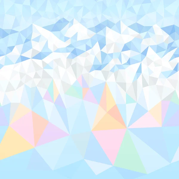 Fond abstrait polygonal — Image vectorielle