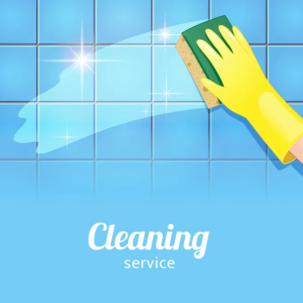 Hintergrund für Reinigungsdienst Vektorgrafiken