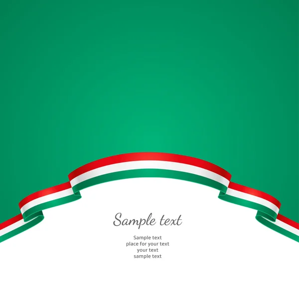 Hungary patriotic background — Stock Vector