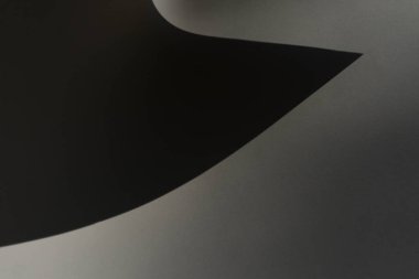 Gölge arkaplanı. Gri kağıt dokusu. Asgari bileşimi özetle.