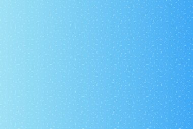 Yumuşak mavi renkte ve serpiştirme desenli. Konfeti benzeri işaretlerle donatılmış soyut bir arka plan. Markalaşma, ambalaj, tekstil, poster, sosyal medya grafikleri, web sitesi afişleri ve kırtasiye tasarımı için elverişli.