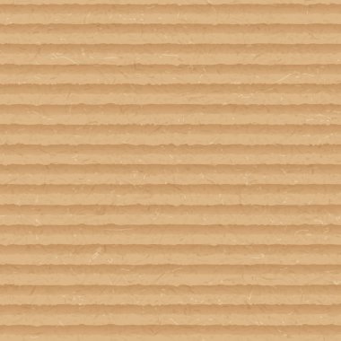 Vector brown cardboard seamless background. Close-up of cardboard grunge texture. Abstract design element.