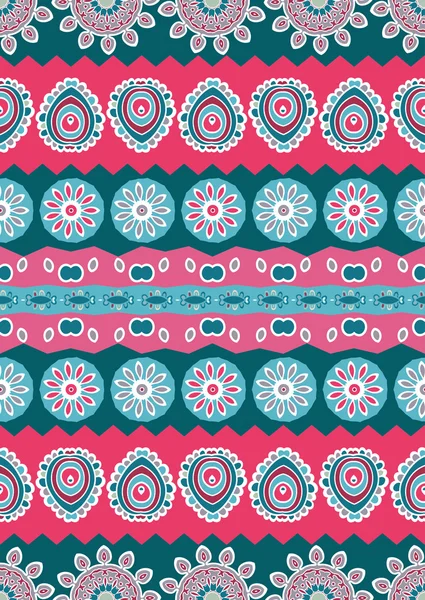 Abstract vector ethnic seamless pattern. — Stock Vector