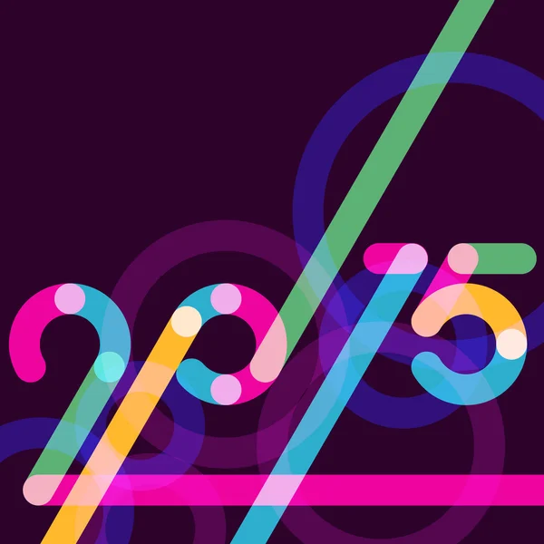 Отдых в абстрактные фона с местом для текста. Новый год 2015 c — стоковый вектор
