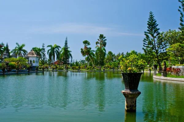 Ujung su Palace showplace Karangasem Regency içinde. Bali, Indone — Stok fotoğraf