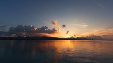 Günbatımı koh Samui