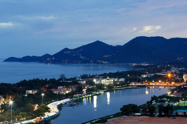 Spiaggia di Chaweng su Koh Samui Thailandia — Foto Stock