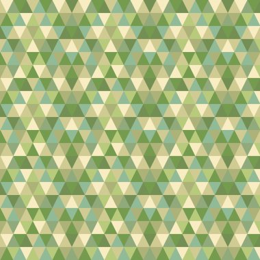 Modern soyut zeytin yeşili ve geometrik üçgen desen arka plan