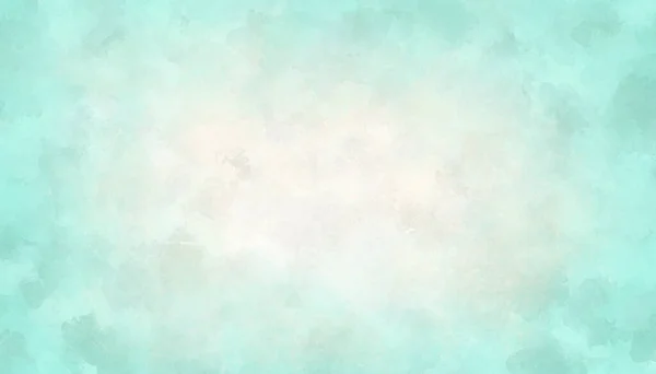 Aquamarine Aquarela Claro Fundo Laranja Branco Ilustração Abstrata Oceano Água — Fotografia de Stock