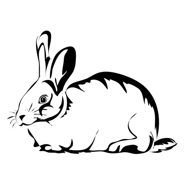 Rabbit tattoo Vector Art Stock Images | Depositphotos
