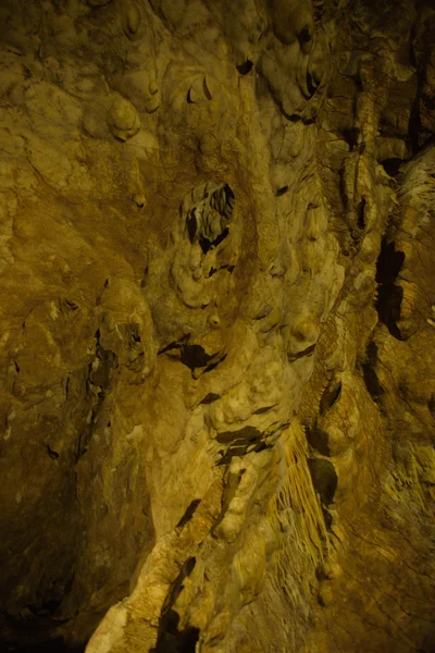 洞穴的墙 — 图库照片