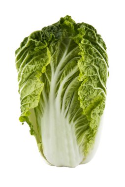 Çin lahanası beyaz bitti izole