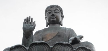 Giant Buddha, Hong Kong, Lantau Island Po Lin manastırda