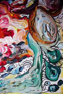 Soyutlama yapılan Akrilik boyalar ve mürekkep, Bölüm 3