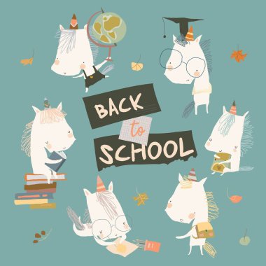 Mutlu Tek Boynuzlu Atlar Okula Dönüyor