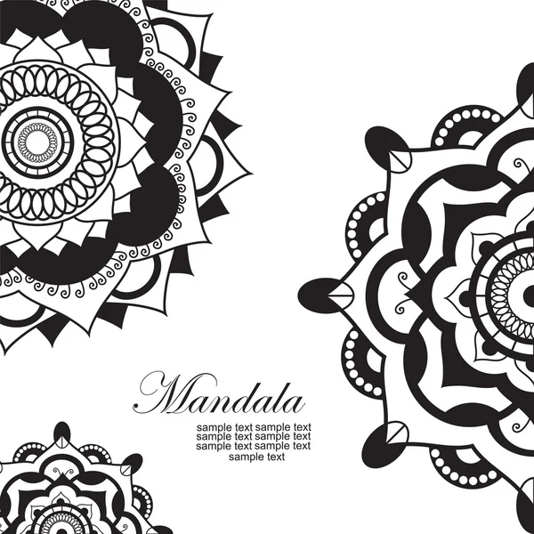 Mandaly — Stockový vektor