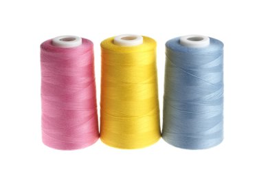 birkaç skeins renkli iplik