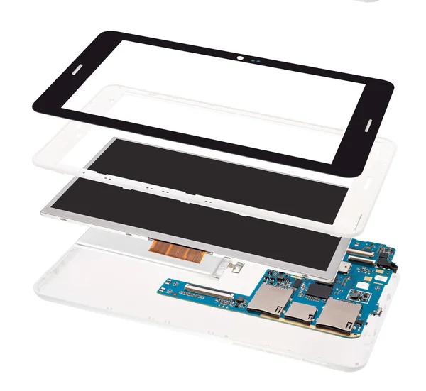 Beyaz bir arka plan üzerinde izole sökülüp plaka