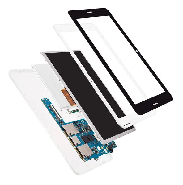 Beyaz bir arka plan üzerinde izole sökülüp plaka