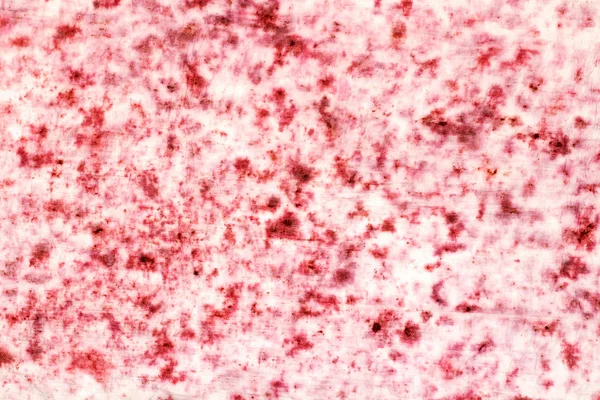 Astrazione di macchie di sangue rosso su uno sfondo bianco — Foto Stock