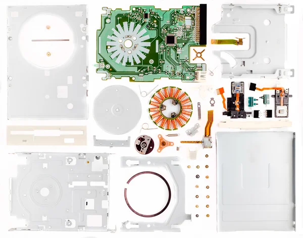 Disassembled floppy — Stock Photo, Image