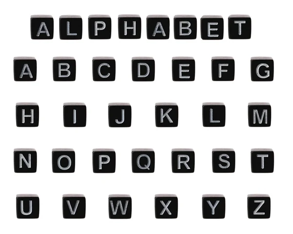 Blocos de alfabeto infantil — Fotografia de Stock