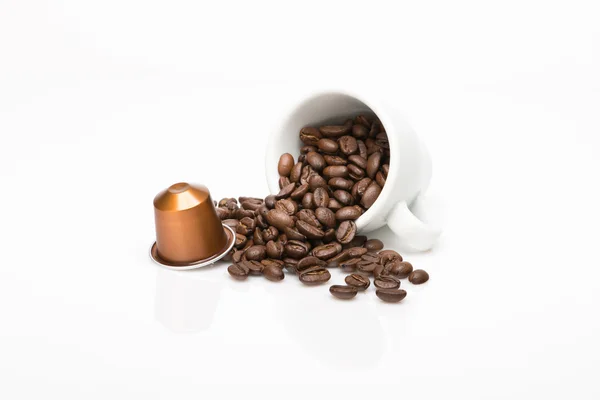 Káva je kapsle — Stock fotografie