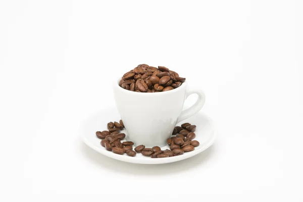 Kopje koffie met zaad — Stockfoto