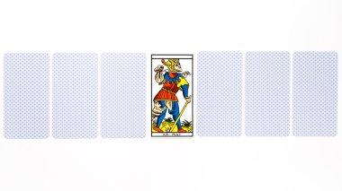 Tarot card matt draw clipart