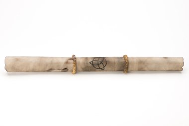 eski sihirli parşömen