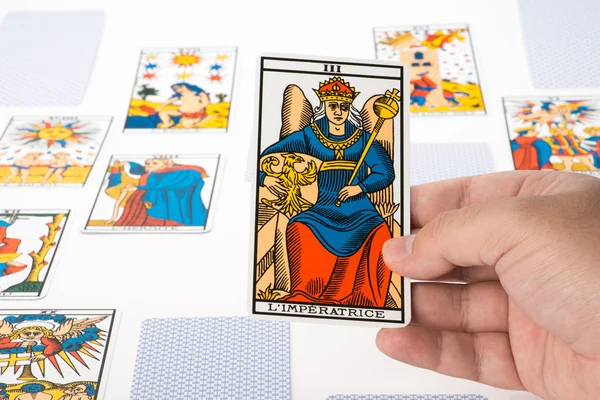 Tirage tarot : L'impératrice — Photo