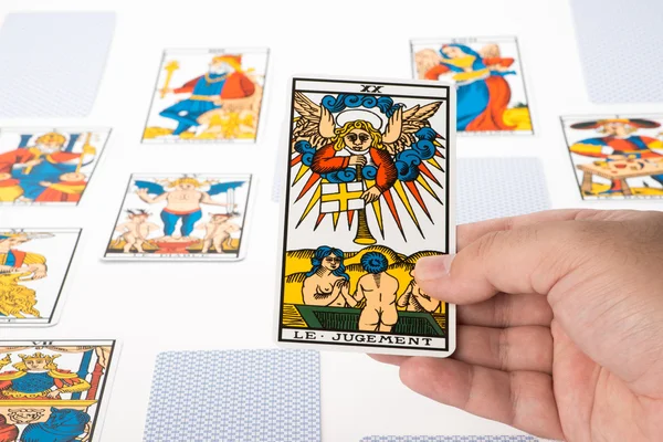 Draw tarot: Julgamento — Fotografia de Stock