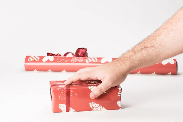 How to make gift — Stock Photo, Image