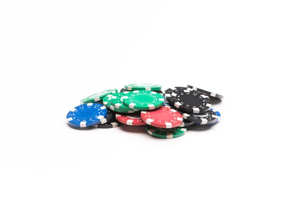 Poker Chips — Stockfoto