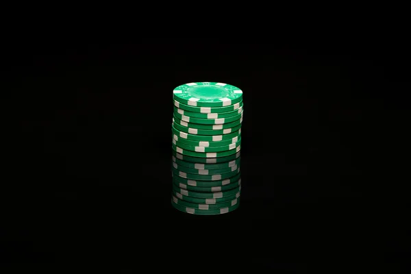 Poker fişleri — Stok fotoğraf