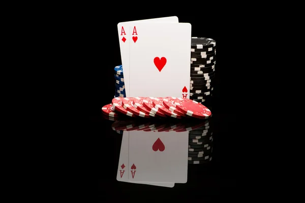 Poker Kartları — Stok fotoğraf