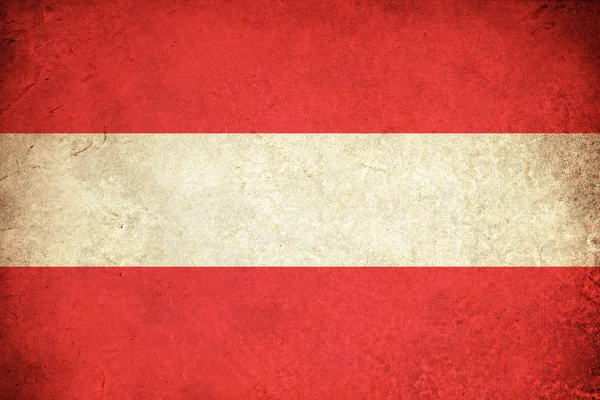 Austria grunge flag background illustration of european country — Stock Photo, Image