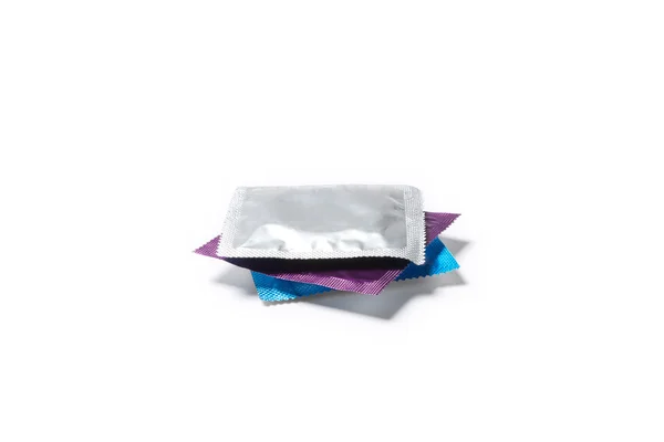 Condom isolated on white background — Stock Photo, Image