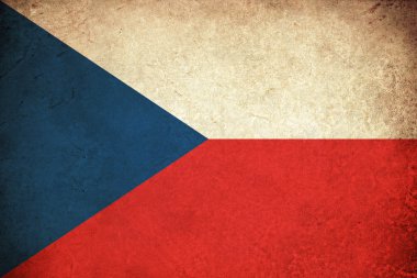 Çek Cumhuriyeti grunge bayrak Avrupa c resmi arka plan