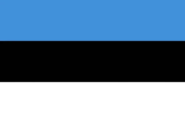 Estland Flagge Hintergrund Illustration des europäischen Landes — Stockfoto