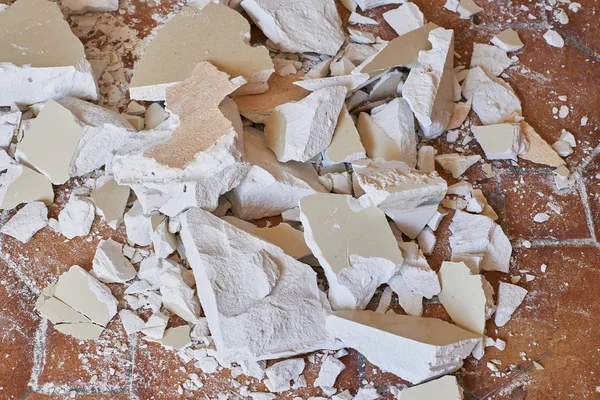 Home demolition debris — Stock Photo, Image