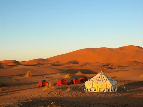 Tienda en el desierto — Foto de Stock