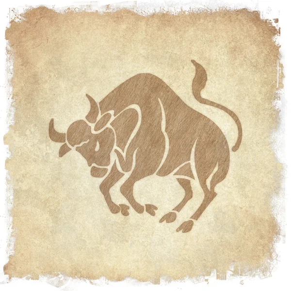 Horoskop znak zodiaku Byk — Zdjęcie stockowe