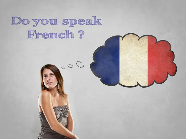 Do you speak French — Stock Photo, Image