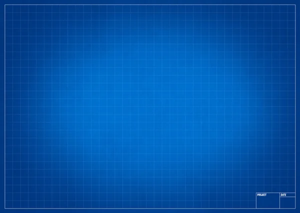 Empty blueprint for project — Stock Photo, Image