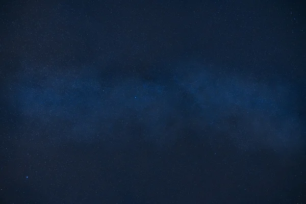 Estrelas da galáxia no céu escuro — Fotografia de Stock