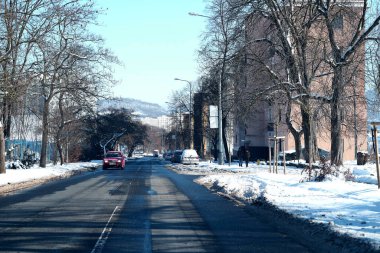 St. Nad Labem 'de sokak trafiği